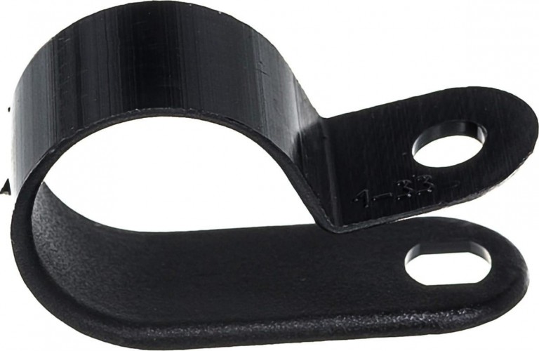 Кабельная скоба под винт REXANT 16 мм, черный упаковка 50 шт. 07-4416-1 - изображение 5