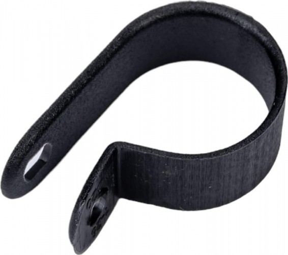 Кабельная скоба под винт REXANT 20 мм, черный упаковка 50 шт. 07-4420-1 - изображение 2