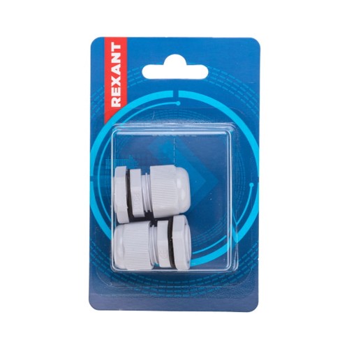 Кабельный ввод REXANT 07-8011-A2 PG-11 (5-10мм) серый, комплект (2 шт/уп) - изображение 5