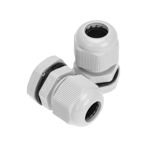 Кабельный ввод REXANT 07-8011-A2 PG-11 (5-10мм) серый, комплект (2 шт/уп)