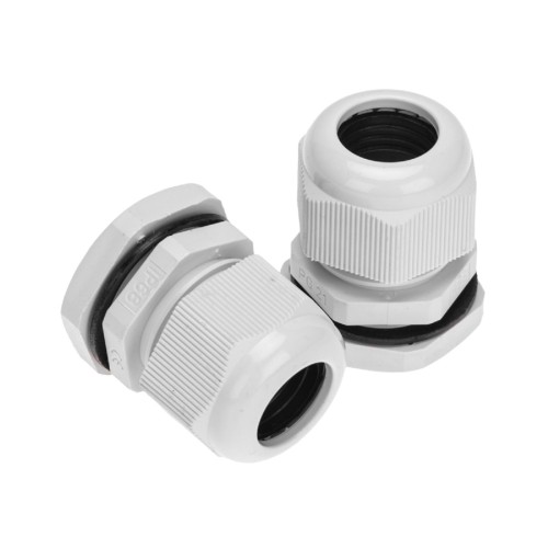 Кабельный ввод REXANT 07-8021-A2 PG-21 (13-18мм) серый, комплект (2 шт/уп)