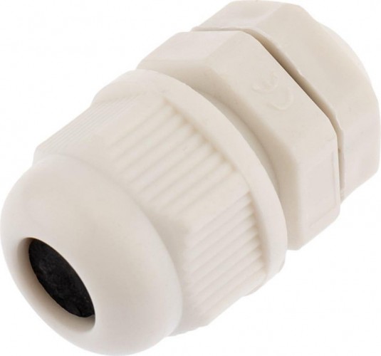 Кабельный ввод REXANT MG-12, 07-8112  7,6-4,6мм серый ( уп. 50 штук ) 07-8112