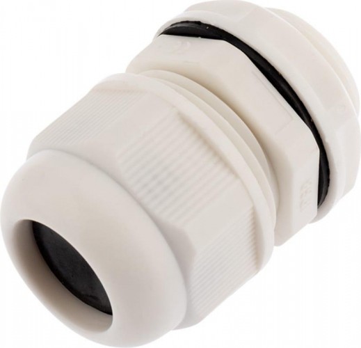 Кабельный ввод REXANT MG-25, 07-8125-2  18-13мм белый, 2 шт 07-8125-2