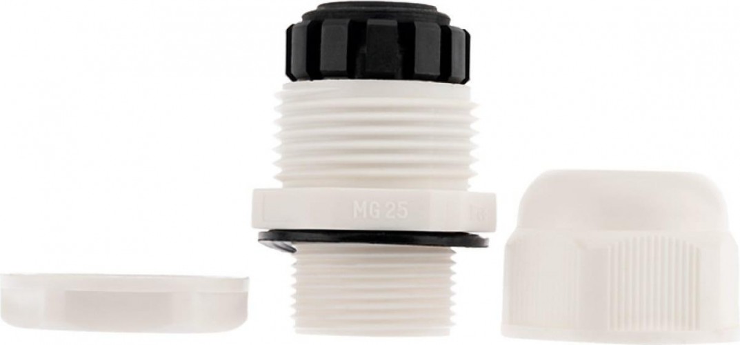Кабельный ввод REXANT MG-25, 07-8125-2  18-13мм белый, 2 шт 07-8125-2 - изображение 4