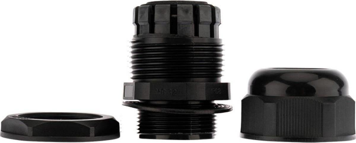 Кабельный ввод REXANT MG-32, 07-8132-1-2  25-18 мм черный 2 шт. 07-8132-1-2 - изображение 4