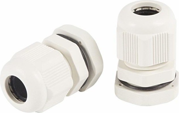 Кабельный ввод REXANT PG-13,5 07-8013 ( уп 100 шт )  6-12 мм серый 07-8013