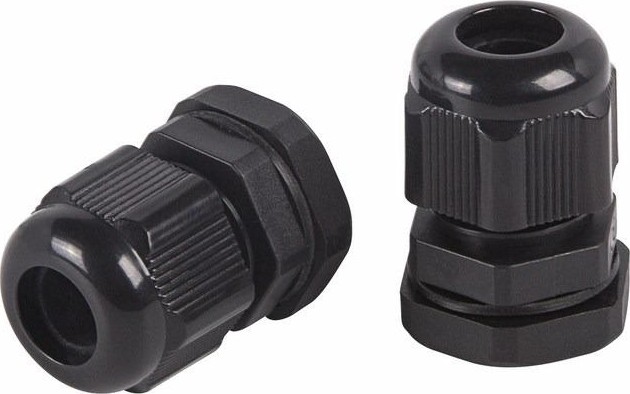 Кабельный ввод REXANT PG-13,5 07-8013-1 ( уп 100 шт )  6-12 мм черный 07-8013-1