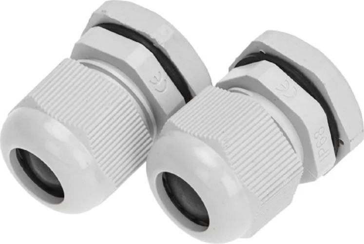 Кабельный ввод REXANT PG-13,5 (6-12мм) серый, (2 шт/уп) 07-8013-A2 - изображение 2