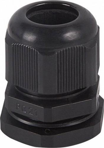 Кабельный ввод REXANT PG-21, 07-8021-1  13-18 мм черный ( уп. 50 штук ) 07-8021-1
