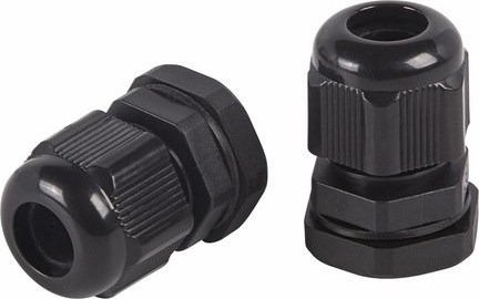 Кабельный ввод REXANT PG-7, 07-8007-1 ( уп 100 шт )  3,5-6 мм черный 07-8007-1