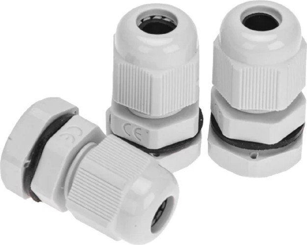 Кабельный ввод REXANT PG-7 (3,5-6мм) серый, (3 шт/уп) 07-8007-A3