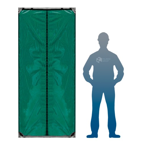 Кабина душевая POLIMER GROUP РОСА без бака зеленый - изображение 3