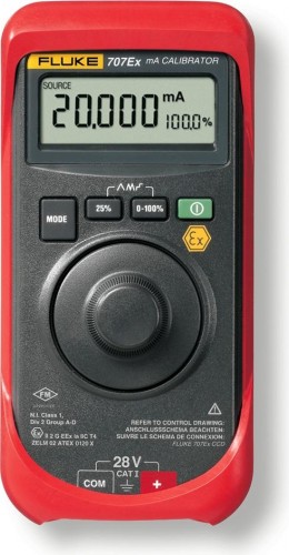 Калибратор петли тока Fluke 707Ex (искробезопасный) 2032187
