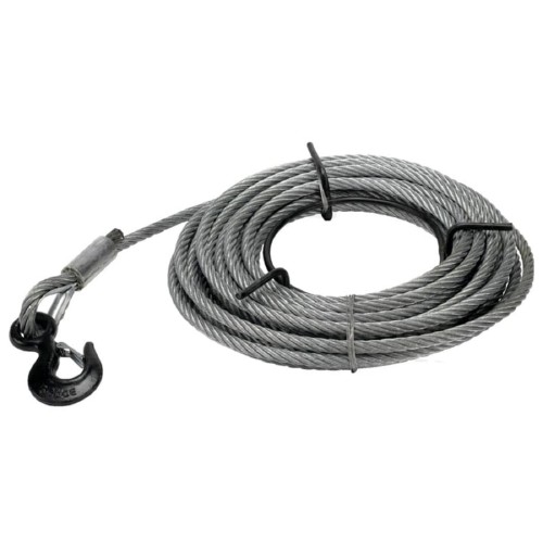 Канат 16,5 мм (160 м) для лебедки TOR с Кч-3,0т 320А опрессовка 1000408 1000408