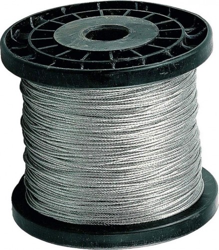 Канат   8 мм DIN 3055 для растяжки из нержавеющей стали А2 А2 8,0 ТН 7х19