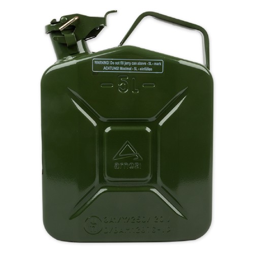 Канистра ARNEZI A1006105 5л металлическая, крышка с фиксатором - изображение 3