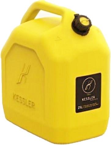 Канистра для ГСМ и технических жидкостей KESSLER универсальная 25 литров желтая А1-02-04