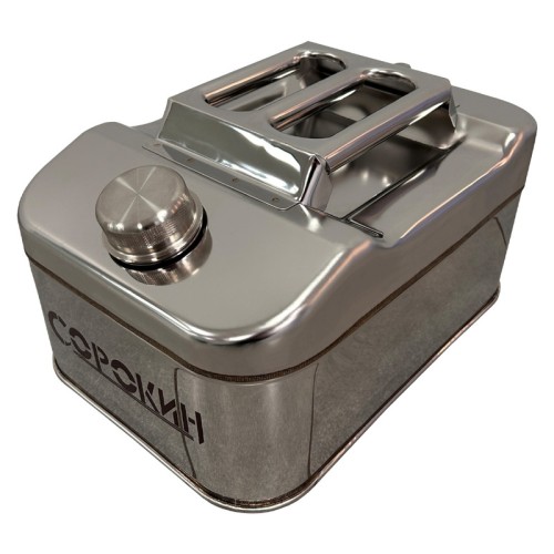 Канистра из нержавеющей стали СОРОКИН 11.610 вертикальная 10 л