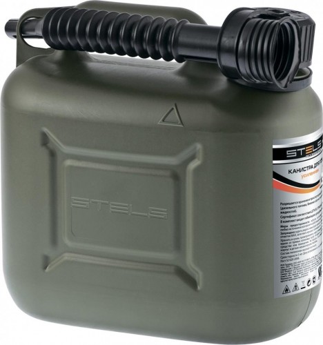 Канистра STELS 20 л для гсм вертикальная, пластиковая, усиленная 53127