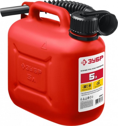 Канистра ЗУБР Мастер 5л пластиковая 38366-5