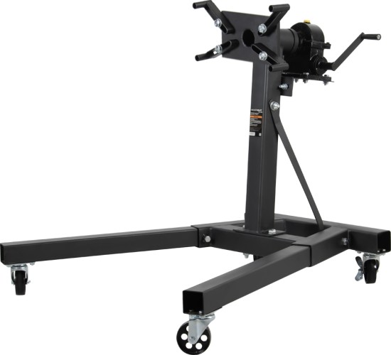 Кантователь двигателя WiederKraft WDK-82685 с редуктором, г/п 900 кг в0000135425 - изображение 2