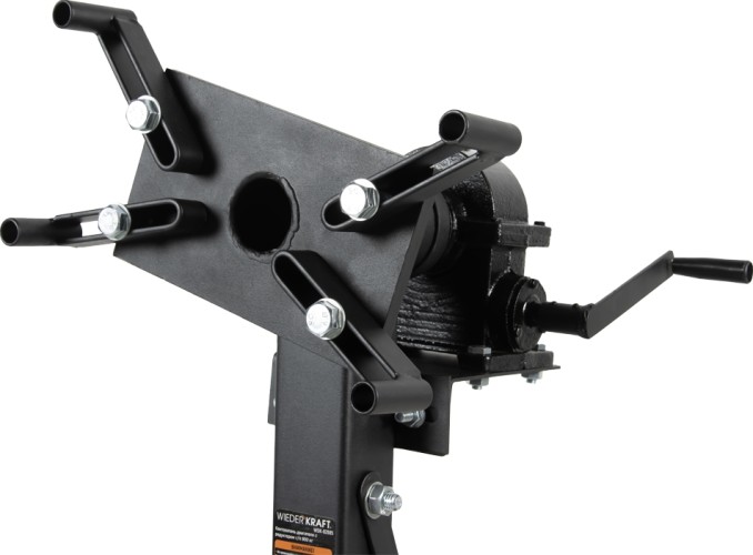 Кантователь двигателя WiederKraft WDK-82685 с редуктором, г/п 900 кг в0000135425 - изображение 3
