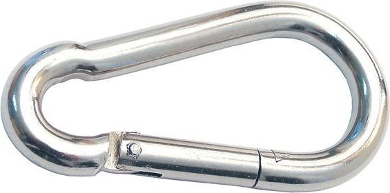 Карабин   4 мм DIN 5299C из нержавеющей стали А4 А4 КП 4х40 - изображение 2