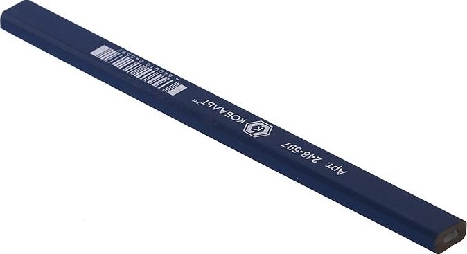 Карандаш малярный Кобальт 248-597 180 мм - изображение 2