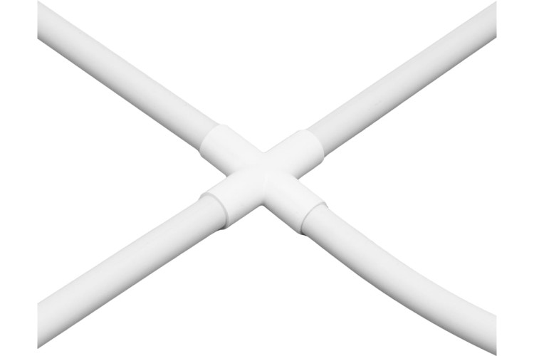 Каркас парника PALISAD 63902 пластиковый 500х110х120 см, дуга d20мм, белый - изображение 3