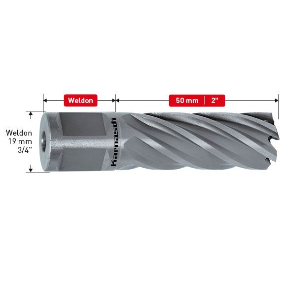 Сверло корончатое Karnasch SILVER-LINE 58x50 арт. 20.1265-58 - изображение 2