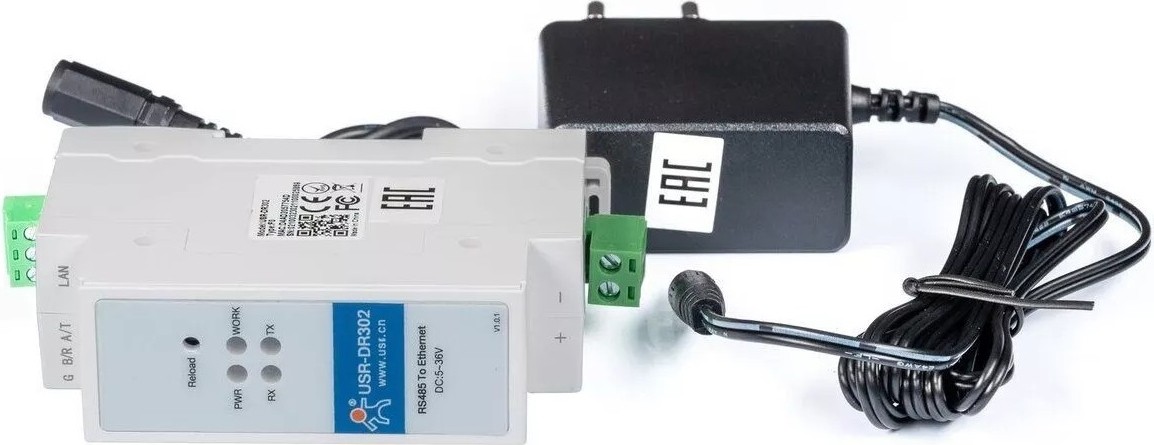 Карта протокола ESQ Ethernet USR-DR302 для преобразователей частоты esq/hyundai 08.06.05.001068 - изображение 2