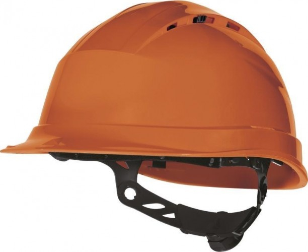 Каска Delta Plus QUARTZ UP IV с вентиляцией, оранжевая QUARUP4OR