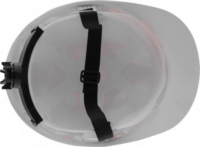 Каска защитная с храповым механизмом СИБРТЕХ белая 89109 89109 - изображение 2