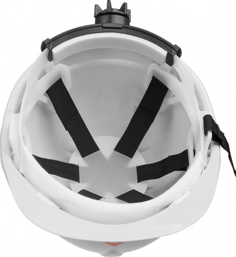 Каска ЗУБР 11094-2 ФОРТ белая,  текстильный амортизатор, храповый механизм 11094-2 - изображение 4