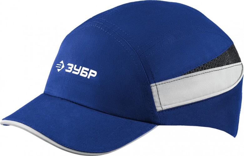 Каска ЗУБР БИНОМ ударопрочный корпус, козырек 55мм, размер 54-59 см 11095