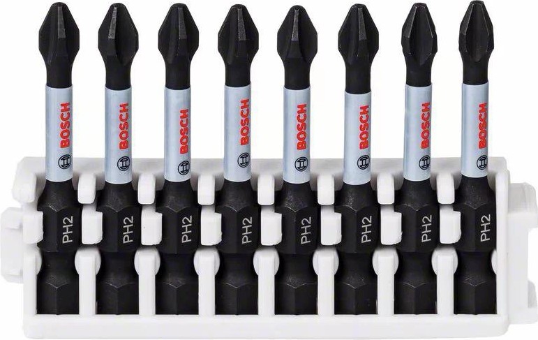 Кассета бит  BOSCH Pick and Click IMPACT 50 мм 8 предметов PH2 2608522330