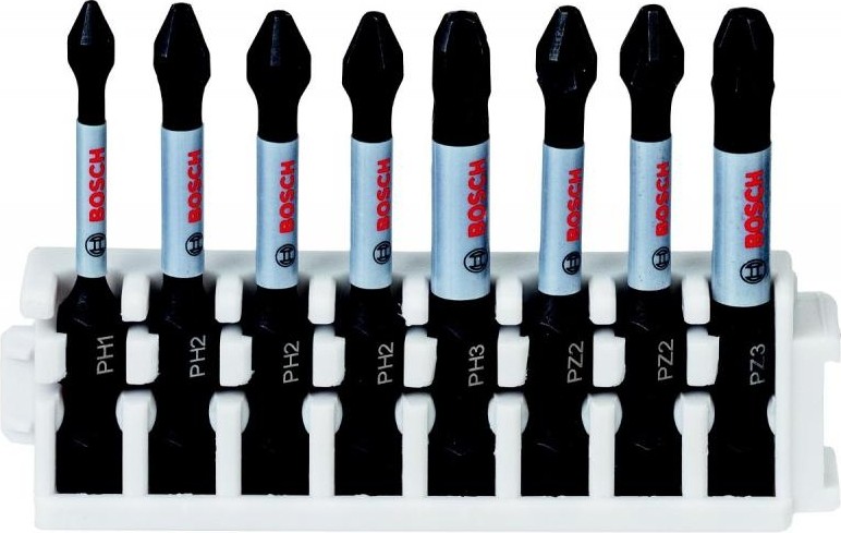 Кассета бит  BOSCH Pick and Click IMPACT 50 мм 8 предметов PH2-PH3, PZ2-PZ3 2608522328