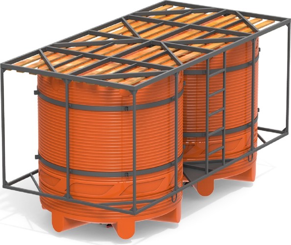 Кассета POLIMER GROUP V 10 000 куб.м КАС с деревянным полом TCVKAC210000Y3 - изображение 2