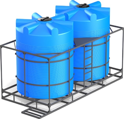 Кассета POLIMER GROUP V 12 000 куб.м с деревянным полом TCV212000S13