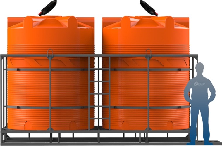 Кассета POLIMER GROUP V 12 000 куб.м КАС с полным сливом TCVKAC112000Y3 - изображение 2