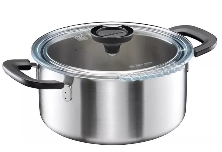 Кастрюля FISKARS 1072317 стальная 5л с крышкой Functional Form Fiskars