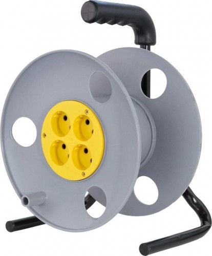 Катушка без провода GLANZEN EL-00-270Z 4 гнезда Ф270мм