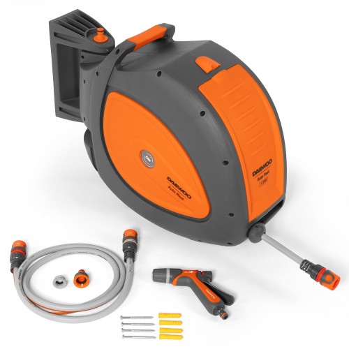 Катушка DAEWOO DWR 3060 автоматическая со шлангом Auto Reel x35 - изображение 3