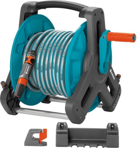Катушка для шланга GARDENA Classic 50 с комплектом для полива и настенным креплением 08009-20.000.00 08009-20.000.00