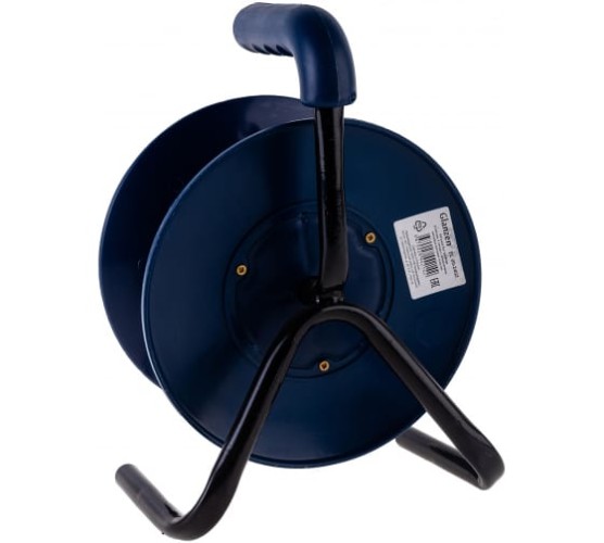 Катушка GLANZEN EL-00-240Z без провода 4 гнезда, с заземлением, Ф240мм - изображение 2