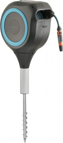 Катушка напольная GARDENA RollUp M со шлангом 20 м, голубая 18614-20.000.00 18614-20.000.00 - изображение 3