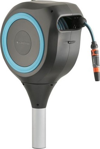 Катушка напольная GARDENA RollUp M со шлангом 20 м, голубая 18614-20.000.00 18614-20.000.00