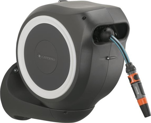 Катушка настенная GARDENA RollUp S со шлангом 15 м, белая 18602-20.000.00 18602-20.000.00