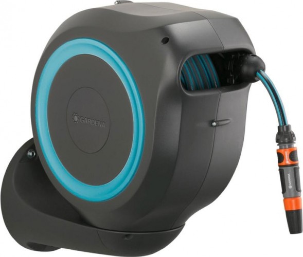 Катушка настенная GARDENA RollUp M со шлангом 20 м, голубая 18610-32.000.00 18610-32.000.00
