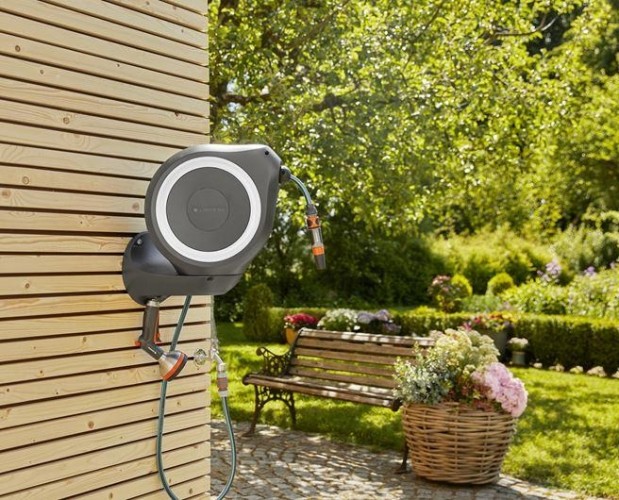 Катушка настенная GARDENA RollUp M со шлангом 20 м, белая 18612-20.000.00 18612-20.000.00 - изображение 5